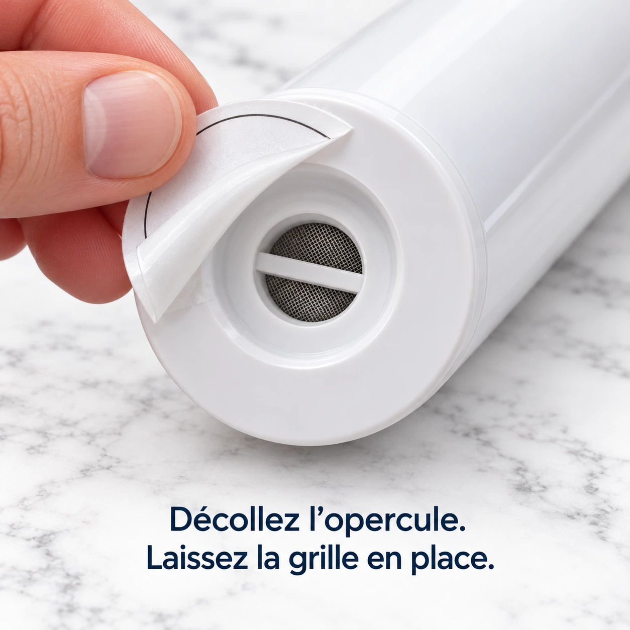 Cartouche filtrante Éclat – Filtre de douche Oscar'eaux · vue 4