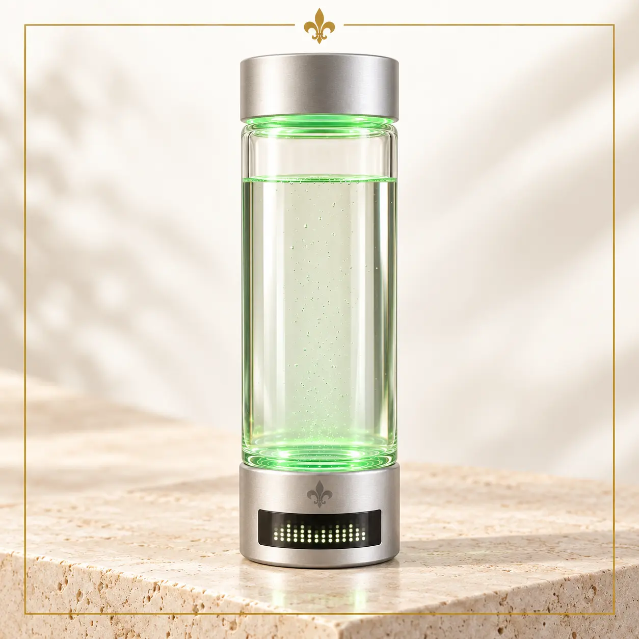 Gourde hydrogène Oscar’eaux 400 ml — Coffret avec membrane DuPont N117 · vue 4